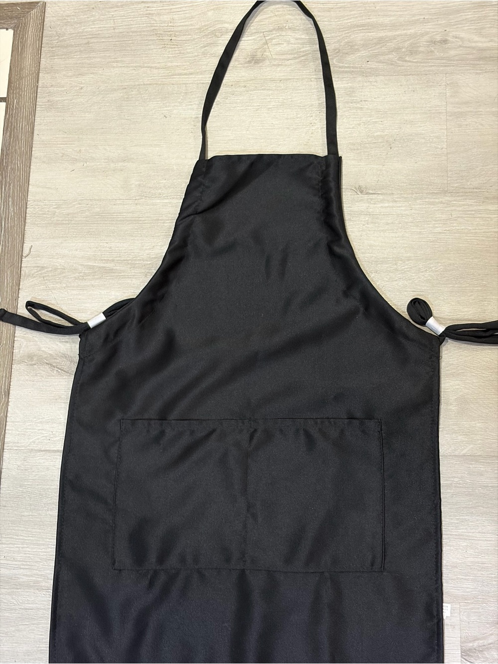 (x5) Black Kitchen Aprons with 2 Front Pockets - Classic Utility
